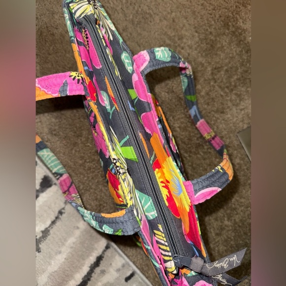 Vera Bradley Mandy Tote Bag in "Jazzy Blooms" Pattern - Picture 16 of 16